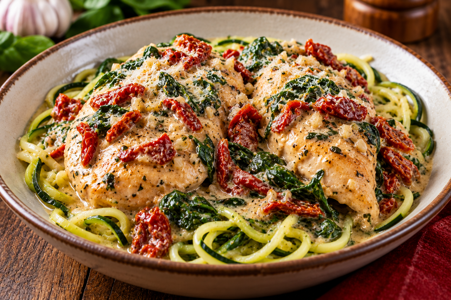Tuscan Garlic Chicken